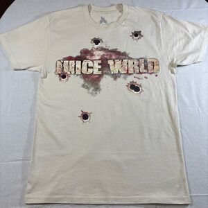 Juice WRLD 999 Club Armed & Dangerous Unisex Ivory T-Shirt Medium Streetcore